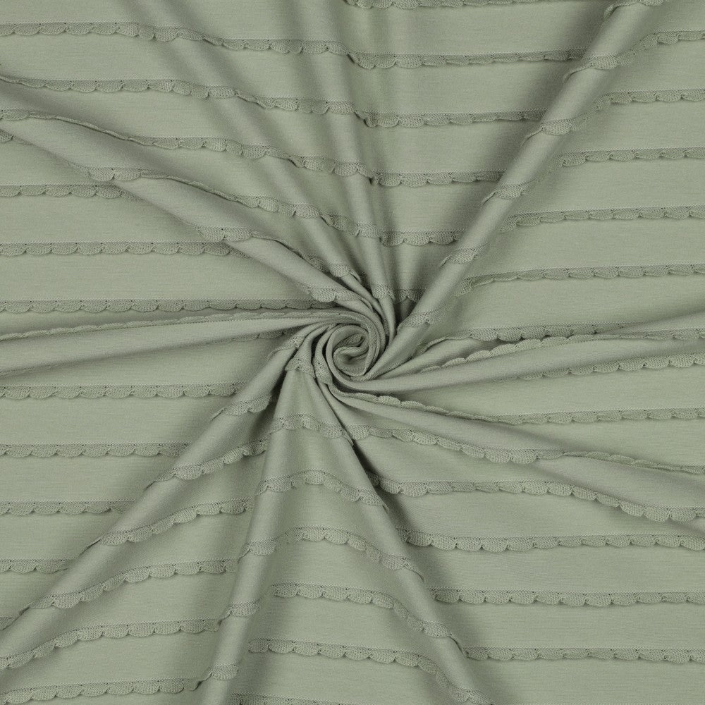 JERSEY RUFFLES - Sage