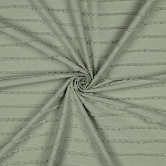 JERSEY RUFFLES - Sage