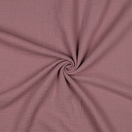 Musselin GOTS - alt lila
