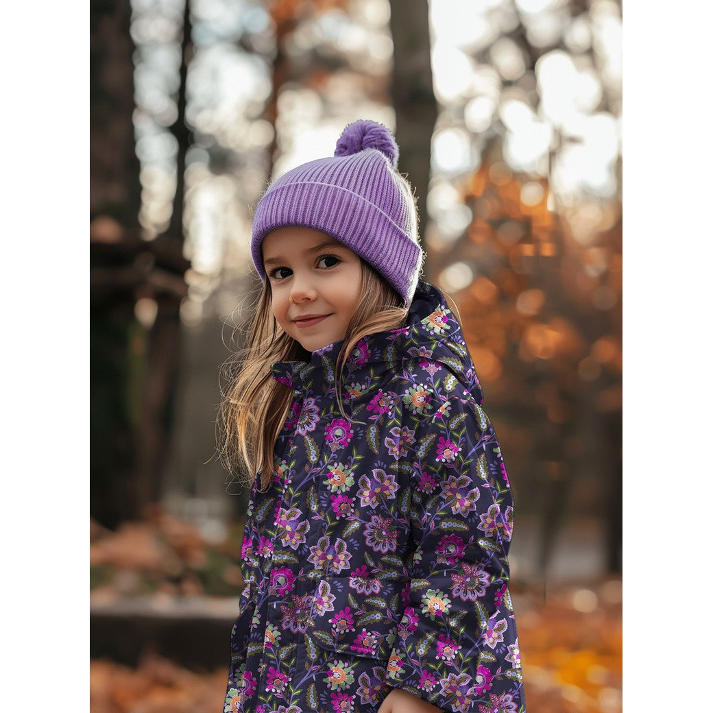 SOFTSHELL DIGITAL FLOWERS - Navy