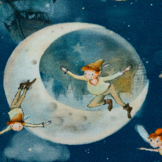 Peter Pan, Baumwolljersey dunkelblau