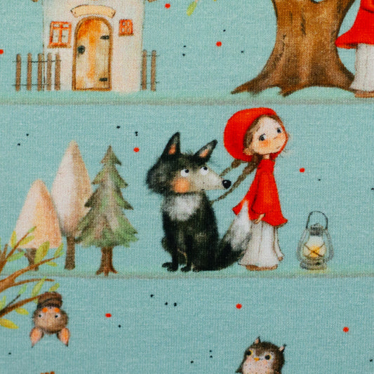 Rotkäppchen, Baumwolljersey mint