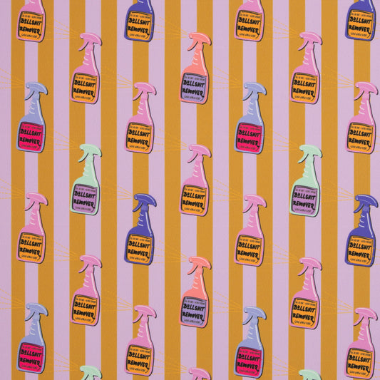 Oxfordgewebe "Bullshitremover"- Colourful Collection by Cherry Picking