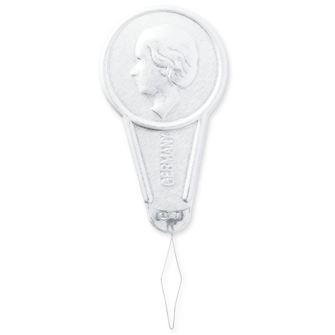 Nadeleinfädler silberfarbig, 2 Stück