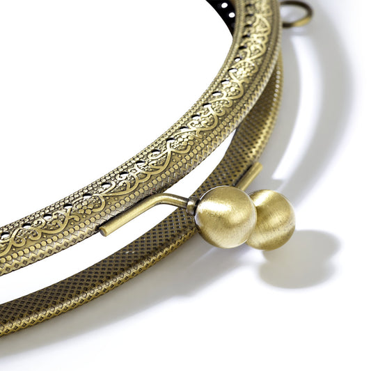 Taschenverschluss Rebecca altmessing