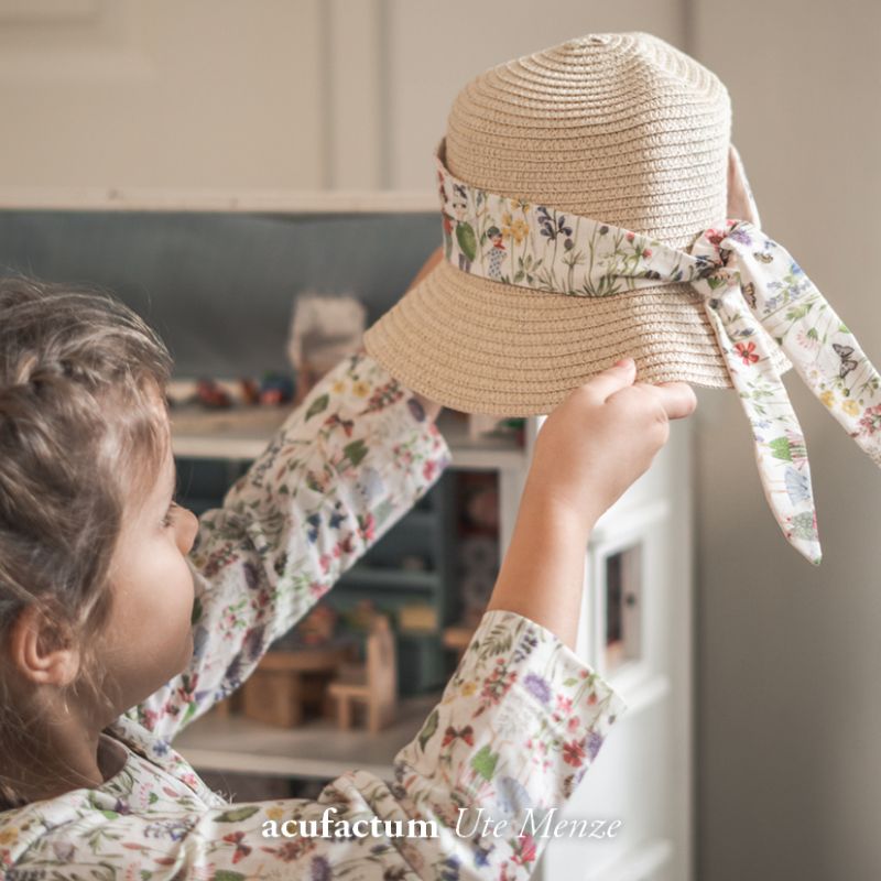 Baumwollstoff „Blumenkinder“ – Kerstin Heß | acufactum