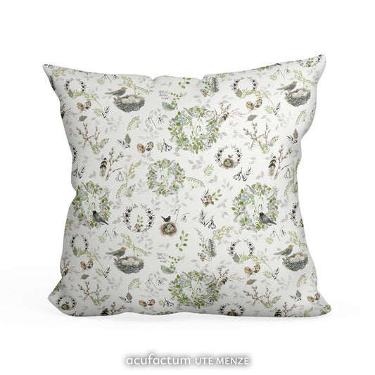 Baumwollstoff „Frühlingskränze“ – Kerstin Heß | acufactum