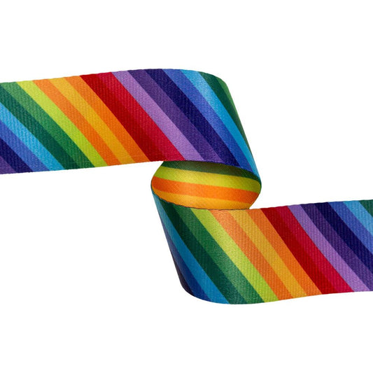 Regenbogen Gurtband  38mm