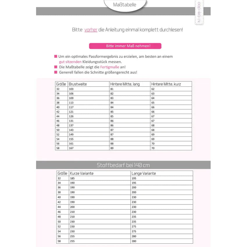 Papierschnitt Boyfriend Bluse | Größe 32-58