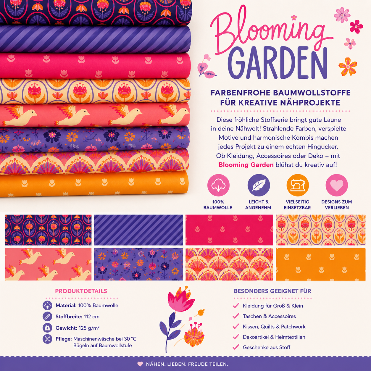 BLOOMING GARDEN - Blätter