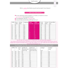 Papierschnitt Top & Cardigan Fee/Lene | Größe 32-54