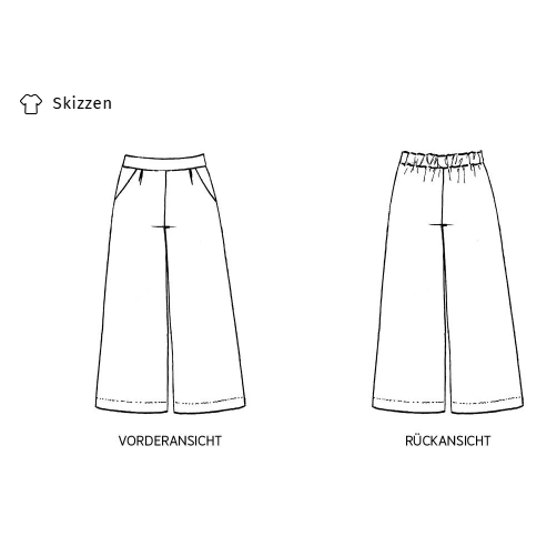 FRAU MELLI Hose | Papierschnitt