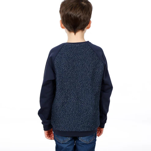 SVENNI • Pullover mit Raglanärmeln, PAPIERSCHNITT