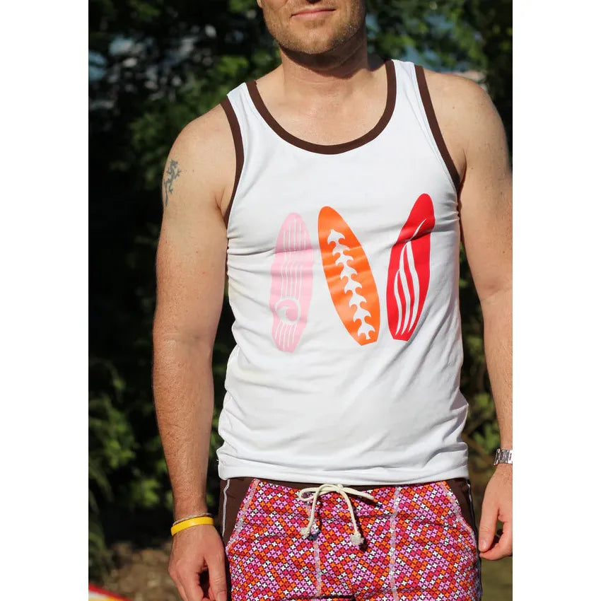 Papierschnitt Basic Tank Top Herren | Größe XS - XXXL