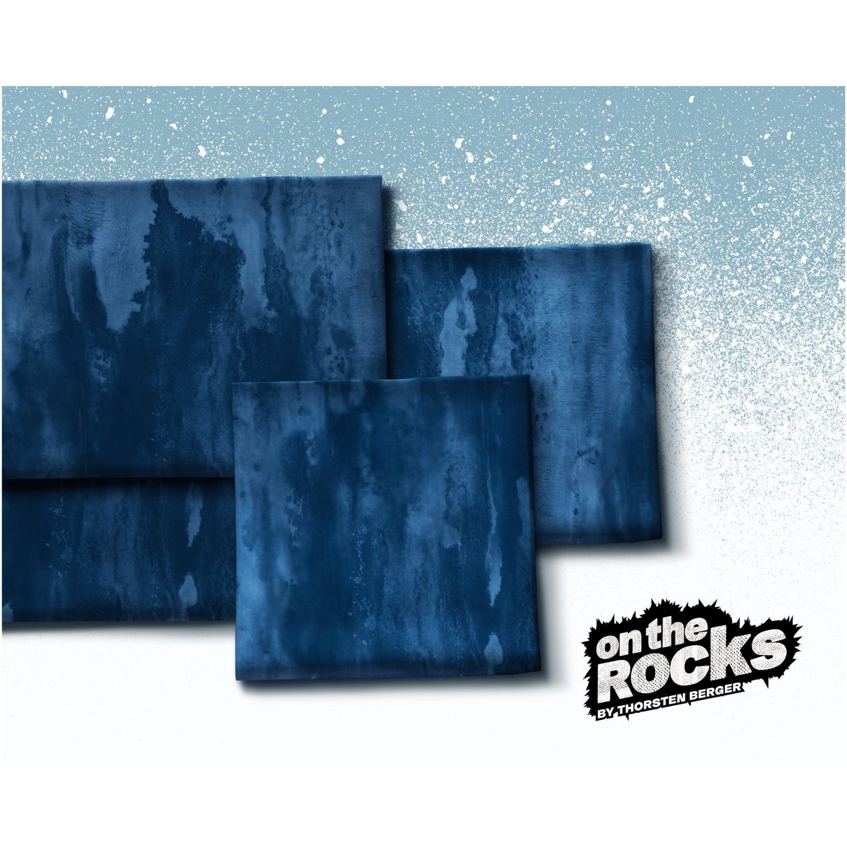 Softsweat "Blue Structure- On The Rocks" by Thorsten Berger, melange