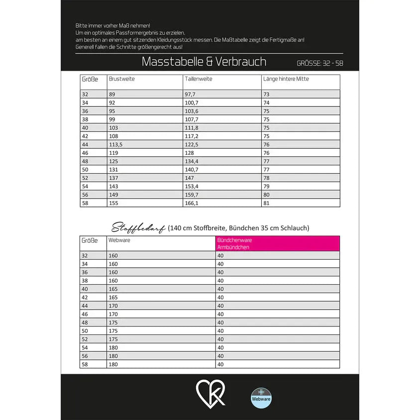 Bluse Blooma | Größe 32-58