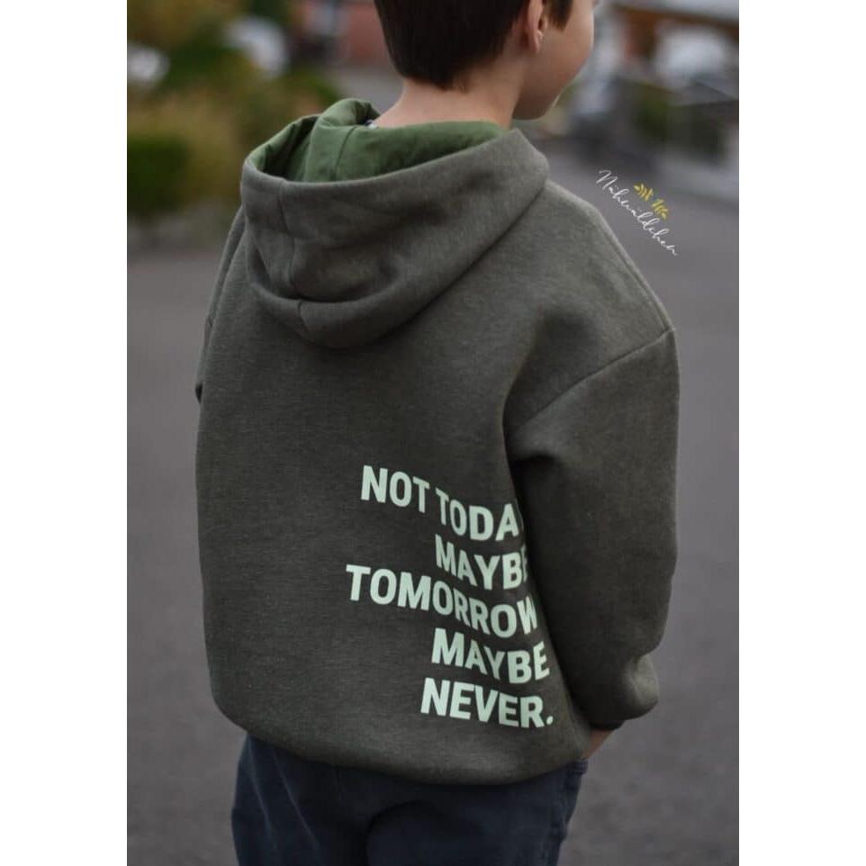 Boston- Hoodie für Kinder – Papierschnittmuster