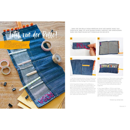 Resteliebe Jeans-ein "must have" für alle die gern upcycling machen