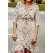 Papierschnitt Wickelkleid Fenja | Größe 32 -48