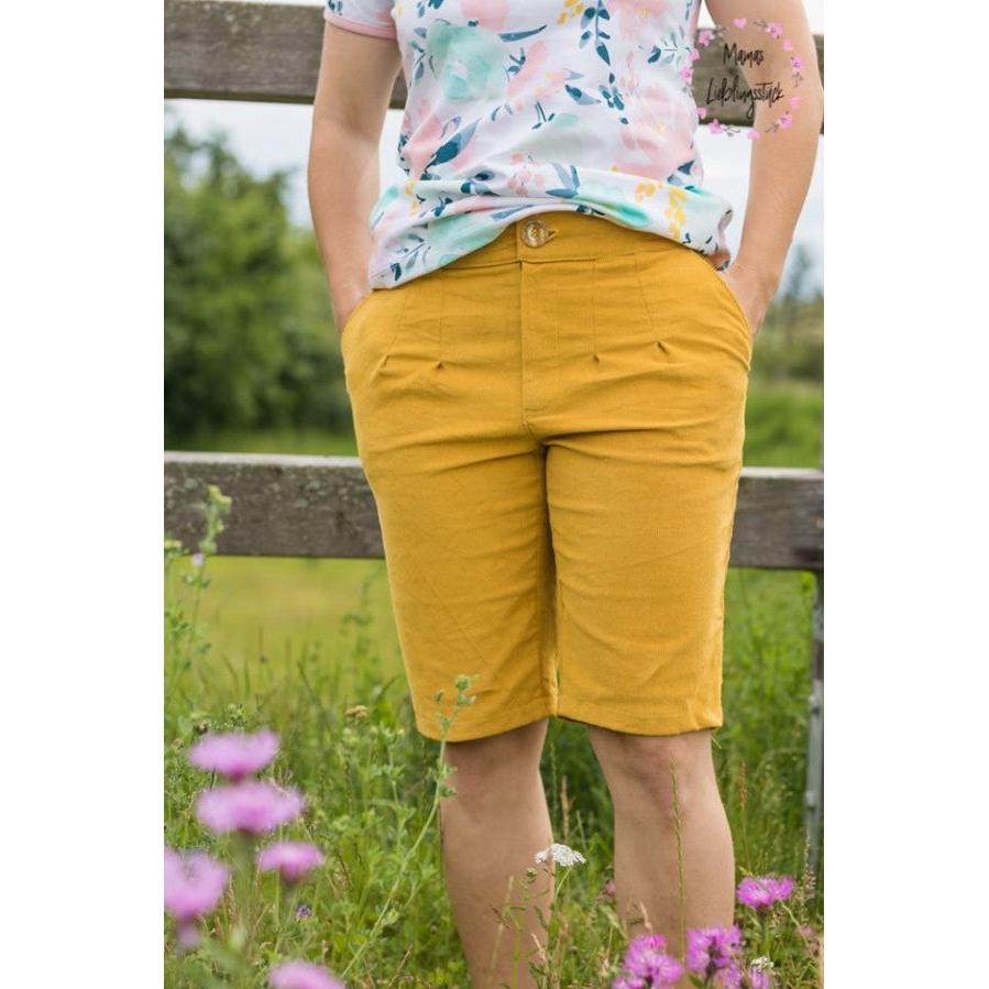 Helen- Chinohosen für Damen - Papierschnittmuster