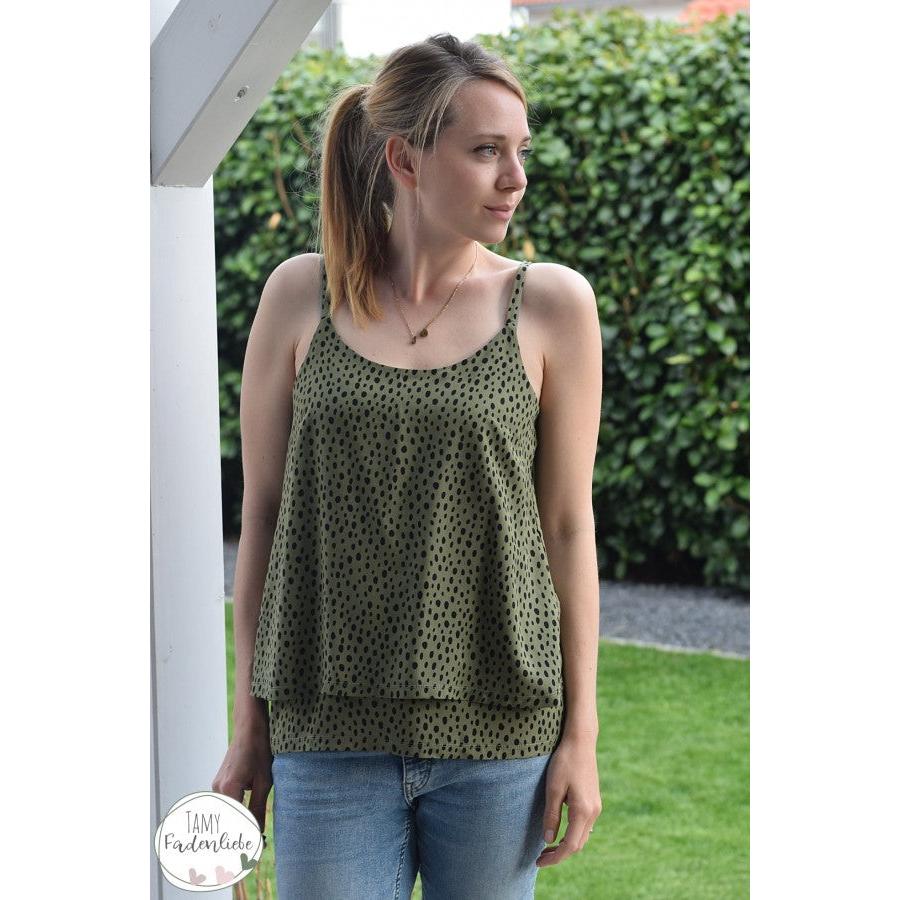 Spaghettitop für Damen - Schnittmuster - Malaga - Papierschnittmuster