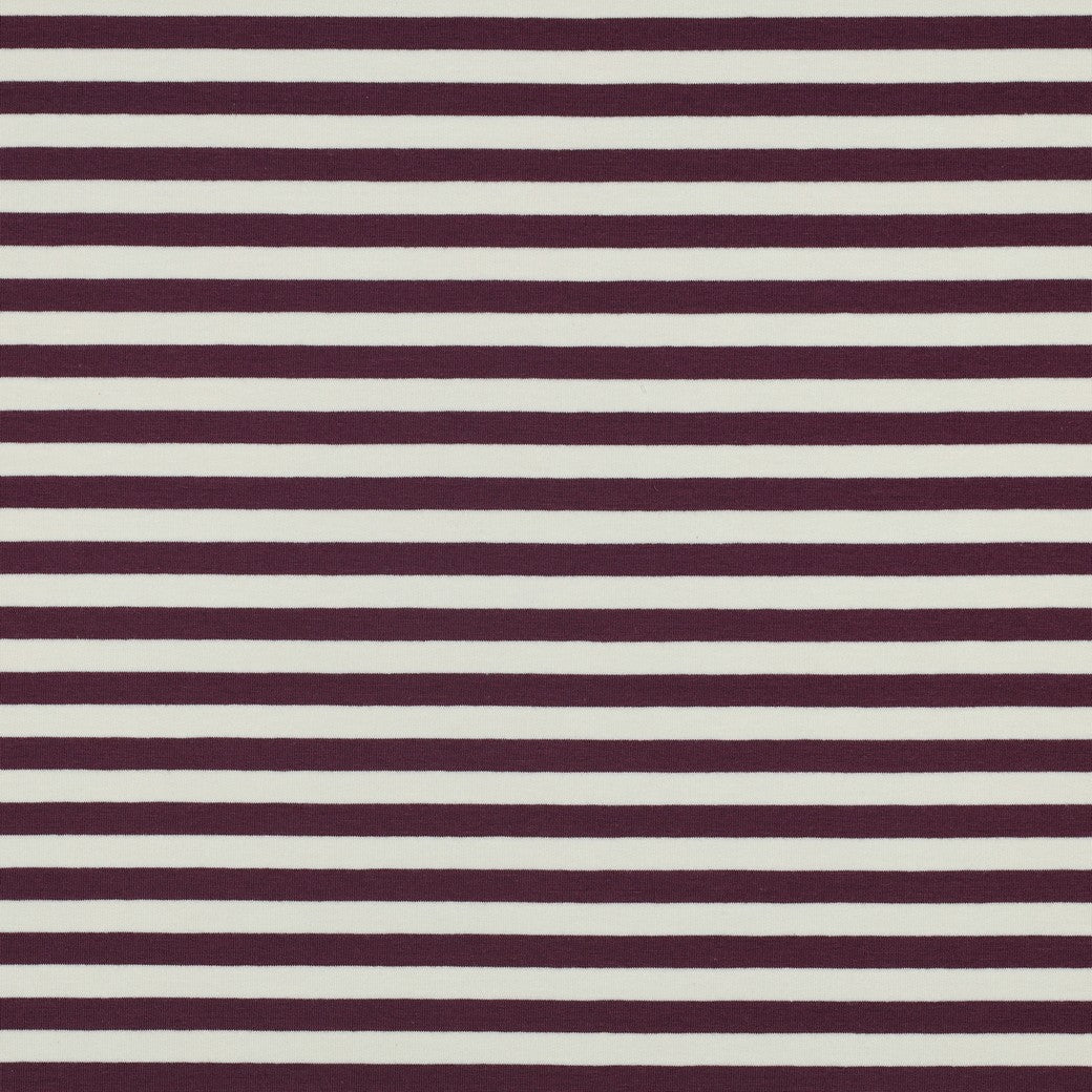 French Terry maritime Streifen