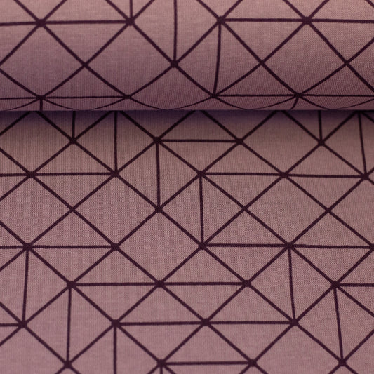 Sweat "Aspen angerauht- geometrisches Muster"- swafing