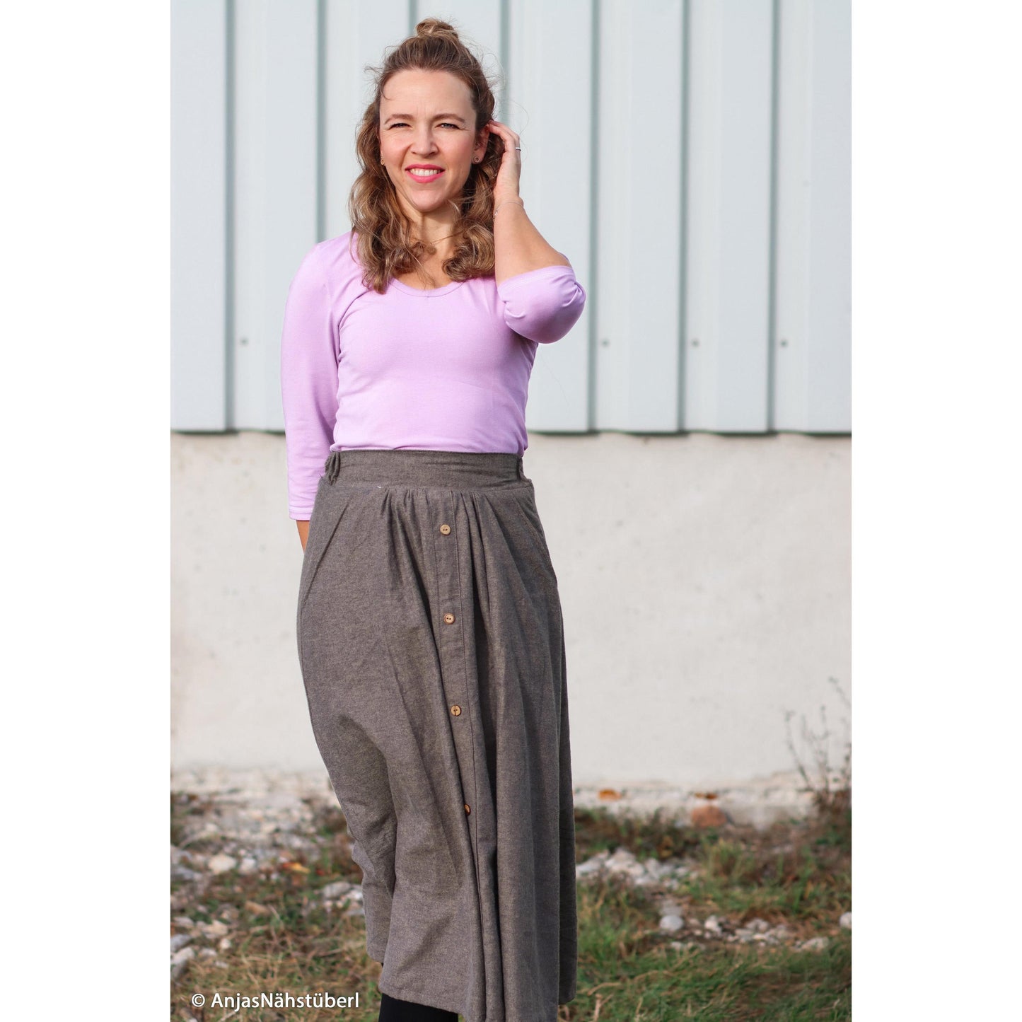 Flanellstoff Uni " Hudson" -swafing