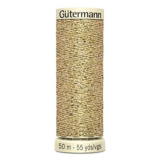 Metalleffekt-Faden 50m Gütermann