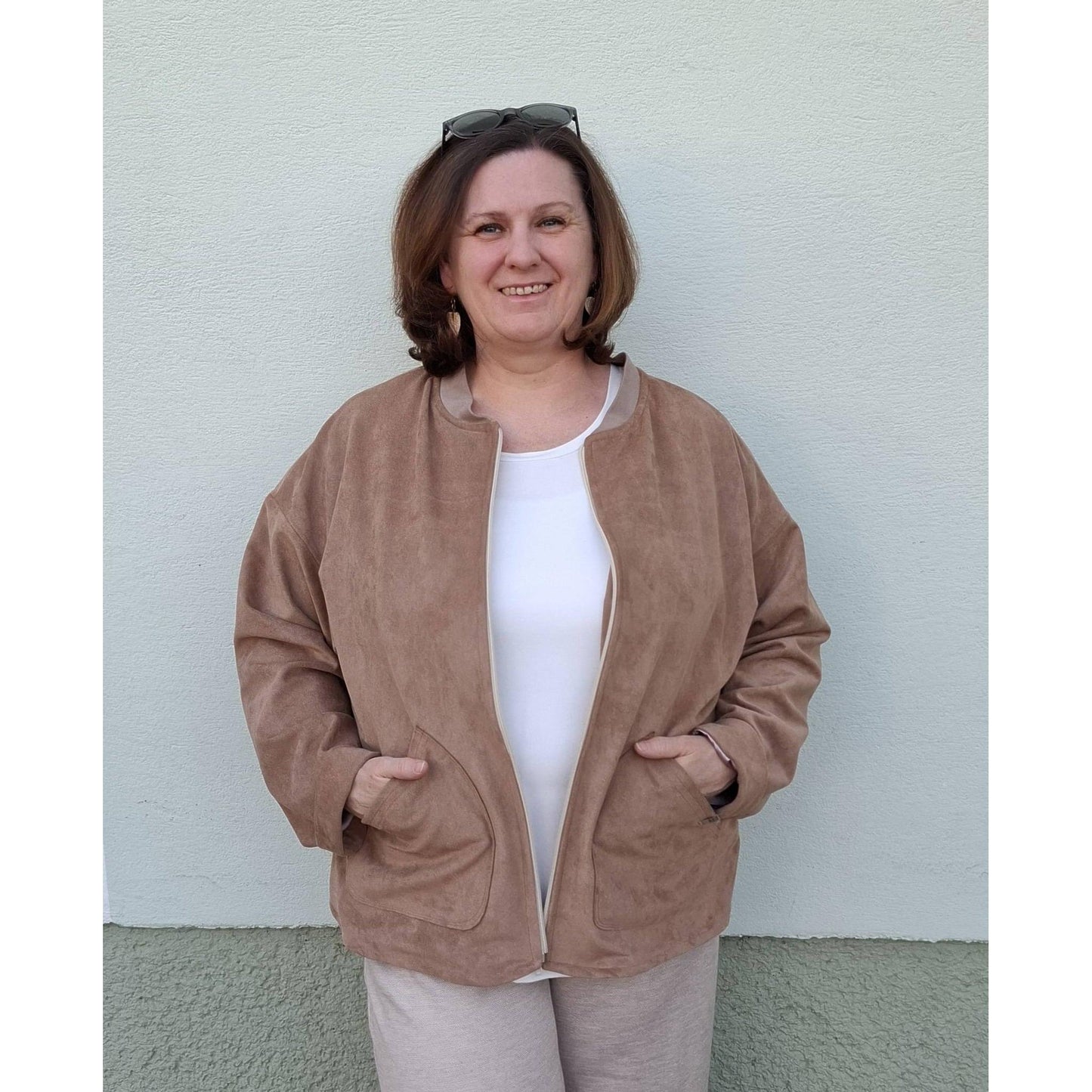 Papierschnittmuster Steppjacke Skara für Damen Größe 32 bis 54 mit verschiedenen Varianten und moderner Passform