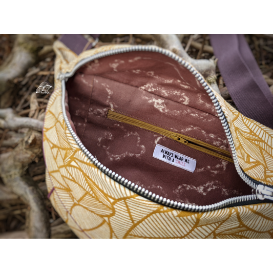 Papierschnittmuster Bauchtasche Tasche voll Glück – Lotte & Ludwig