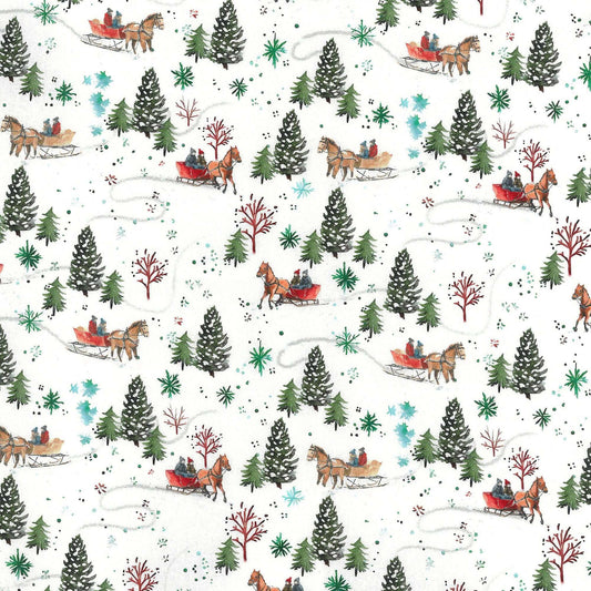 Digitaldruck "Trondheim" weiß-