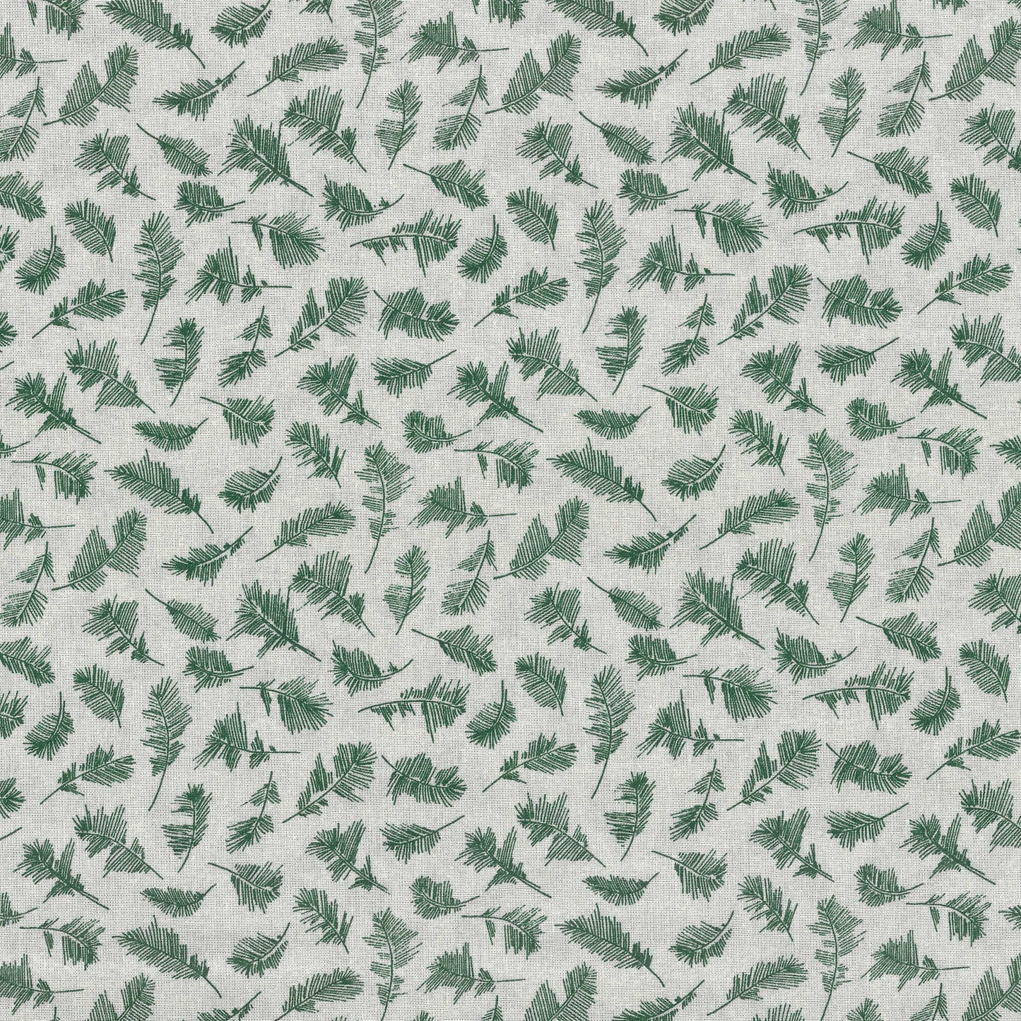 Druckstoff Trondheim beige-grün