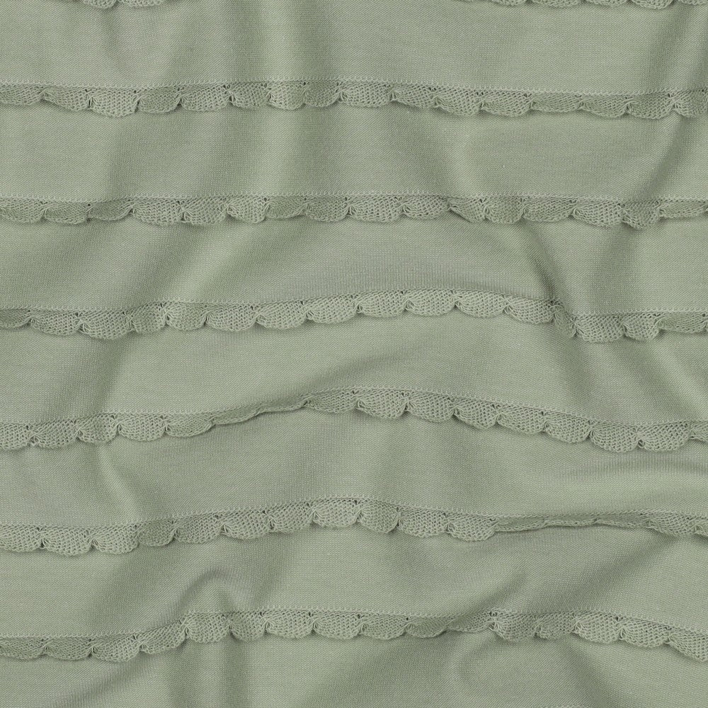 JERSEY RUFFLES - Sage