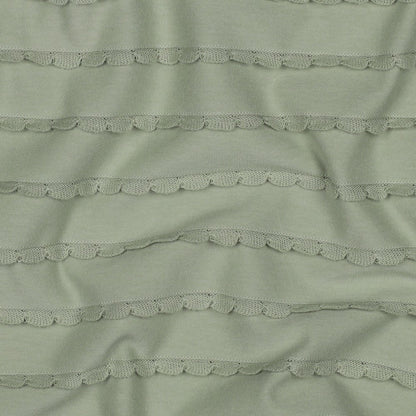 JERSEY RUFFLES - Sage