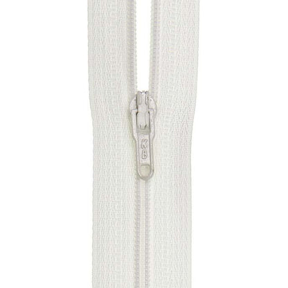 Endlosreißverschluss 4mm Zähne mit aufgezogenen Schiebern