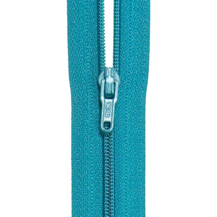 Endlosreißverschluss 4mm Zähne mit aufgezogenen Schiebern