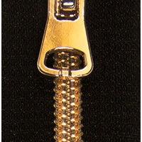 Endlosreißverschluss 8mm Zähne incl. aufgezogenen Schiebern- schwarz