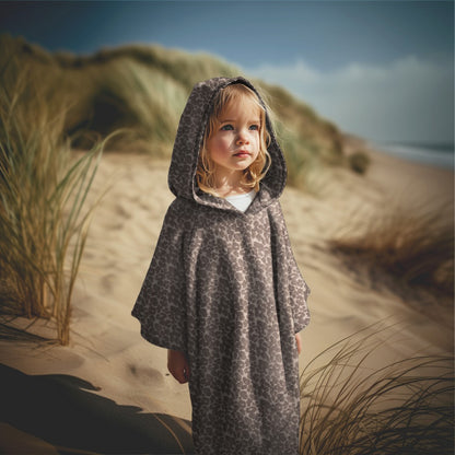 Baumwoll  Frottee 3D Effekt  Leo - sand