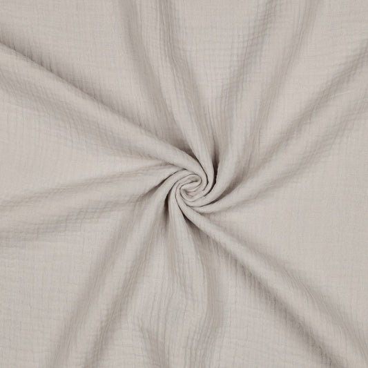 Musselin GOTS - hell sand