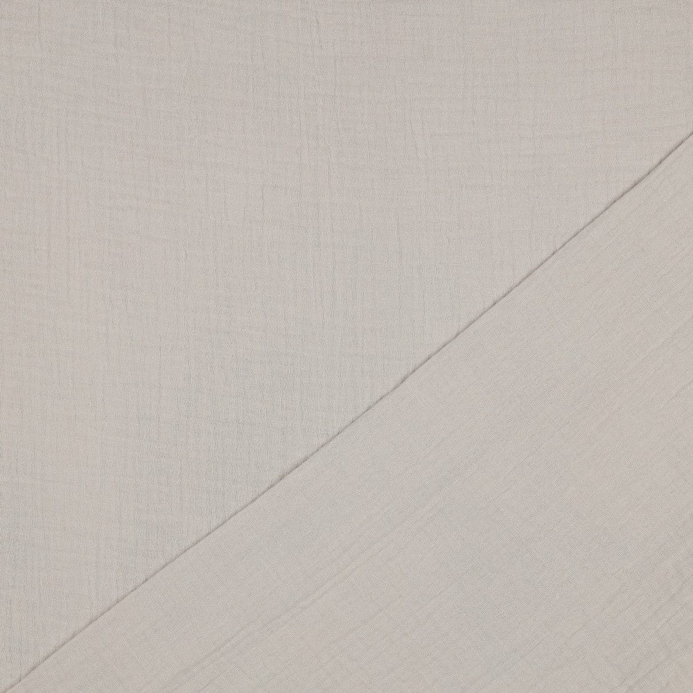 Musselin GOTS - hell sand