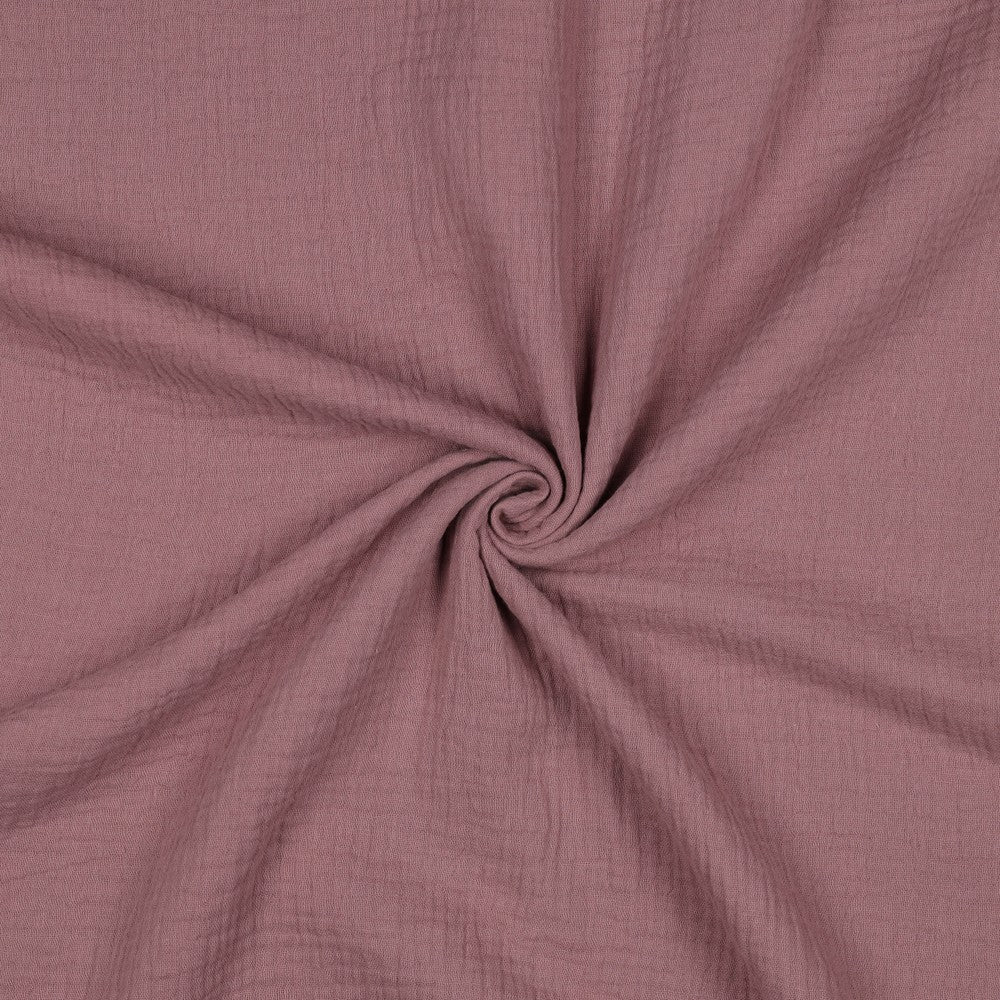 Musselin GOTS - alt  lila