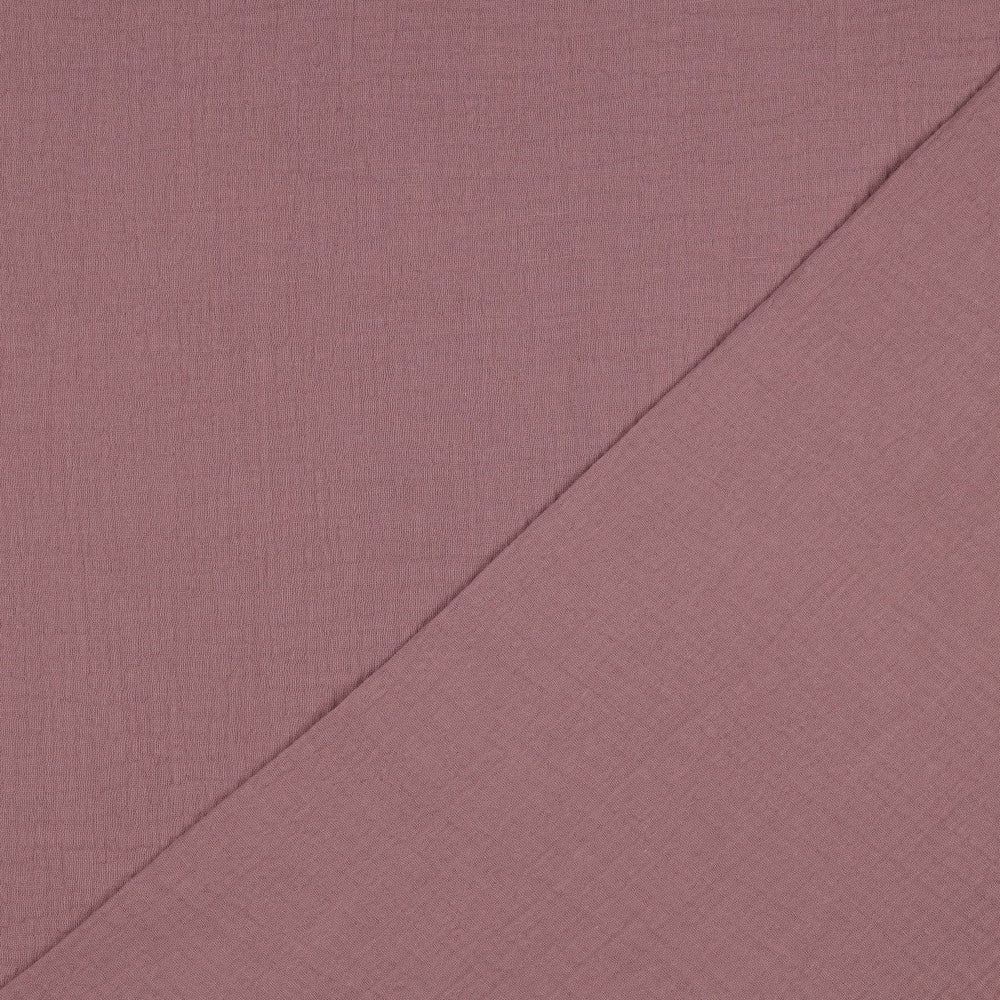 Musselin GOTS - alt  lila