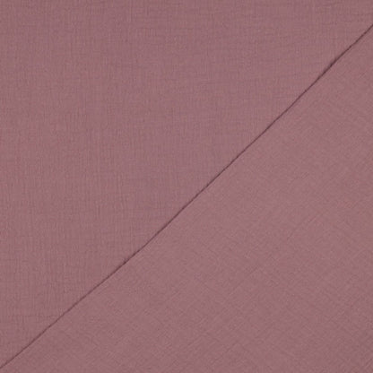 Musselin GOTS - alt  lila