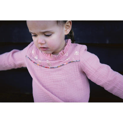 Musselin GOTS - alt  lila