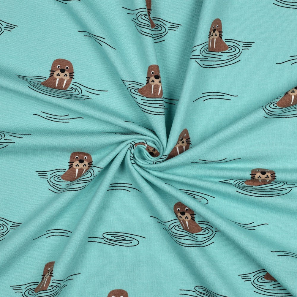 SOFT SWEAT WALROSSE - DUNKEL MINZE