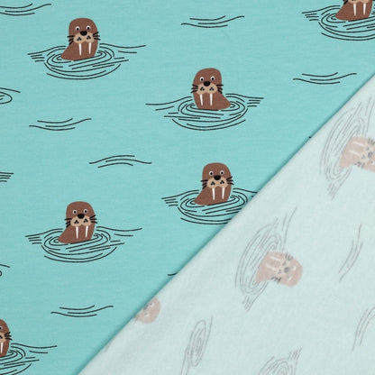 SOFT SWEAT WALROSSE - DUNKEL MINZE