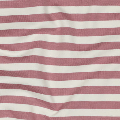 French Terry maritime Streifen
