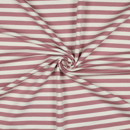 French Terry maritime Streifen