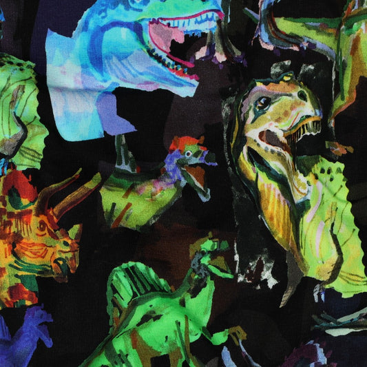 SWEAT DIGITAL DINOSAURS - Black